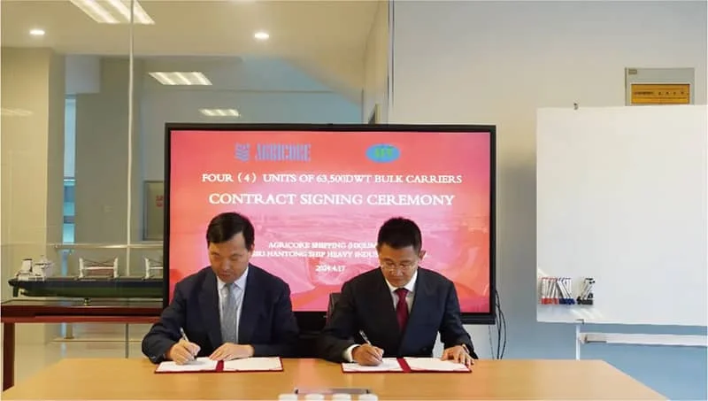 Sail off without spring! AGRICORE Group signed 4 more 63,500 tons bulk carriers